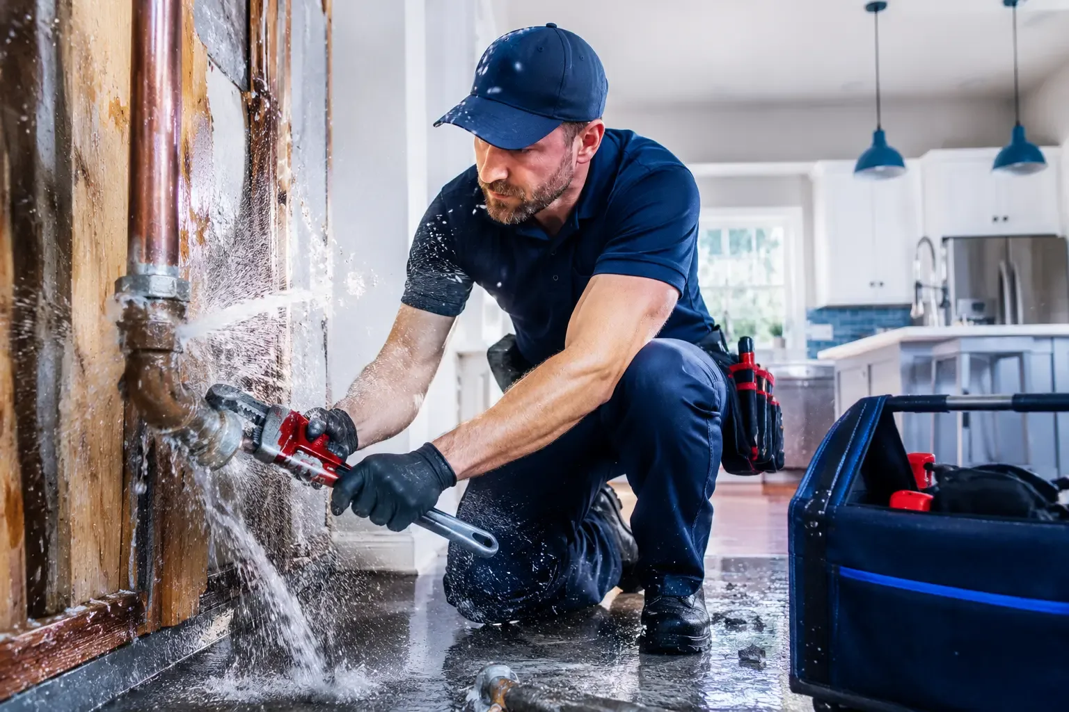 Local emergency pipe repair professionals in Slick, OK